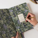 2026 Day to a Page Large Linen Bound Planner - Indigo Haven - Pure Apotheca