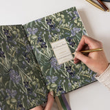 2026 Day to a Page Large Linen Bound Planner - Indigo Haven - Pure Apotheca