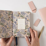 2026 Day to a Page Linen Bound Planner - Bluebuds - Pure Apotheca