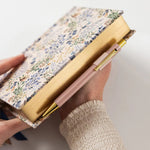 2026 Day to a Page Linen Bound Planner - Bluebuds - Pure Apotheca
