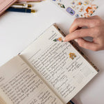 2026 Day to a Page Linen Bound Planner - Bluebuds - Pure Apotheca
