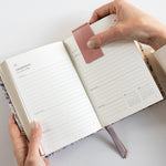 2026 Day to a Page Linen Bound Planner - Bluebuds - Pure Apotheca