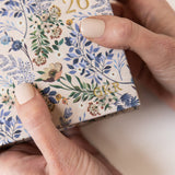 2026 Day to a Page Linen Bound Planner - Bluebuds - Pure Apotheca