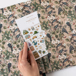 2026 Desktop A4 Linen Bound Planner - Botanical Grove - Pure Apotheca