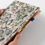 2026 Desktop A4 Linen Bound Planner - Botanical Grove - Pure Apotheca
