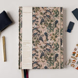 2026 Desktop A4 Linen Bound Planner - Botanical Grove - Pure Apotheca