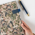 2026 Desktop A4 Linen Bound Planner - Botanical Grove - Pure Apotheca