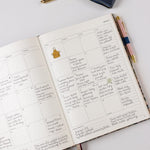 2026 Desktop A4 Linen Bound Planner - Botanical Grove - Pure Apotheca