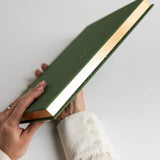 2026 Desktop A4 Linen Bound Planner - Finch - Pure Apotheca