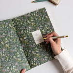 2026 Desktop A4 Linen Bound Planner - Finch - Pure Apotheca