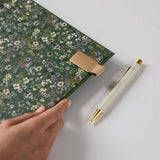 2026 Desktop A4 Linen Bound Planner - Finch - Pure Apotheca