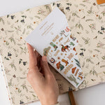 2026 Desktop Linen Bound Planner - Button Fern - Pure Apotheca