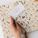 2026 Desktop Linen Bound Planner - Button Fern - Pure Apotheca