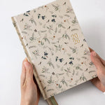 2026 Desktop Linen Bound Planner - Button Fern - Pure Apotheca