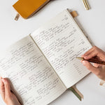 2026 Desktop Linen Bound Planner - Button Fern - Pure Apotheca