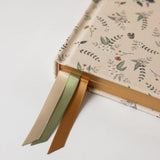 2026 Desktop Linen Bound Planner - Button Fern - Pure Apotheca