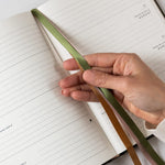 2026 Desktop Linen Bound Planner - Hunter Green - Pure Apotheca