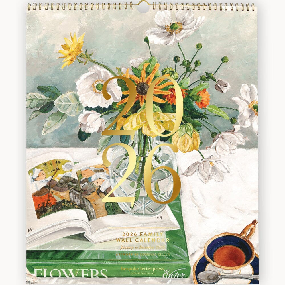 2026 Family Monthly Wall Calendar - Pure Apotheca