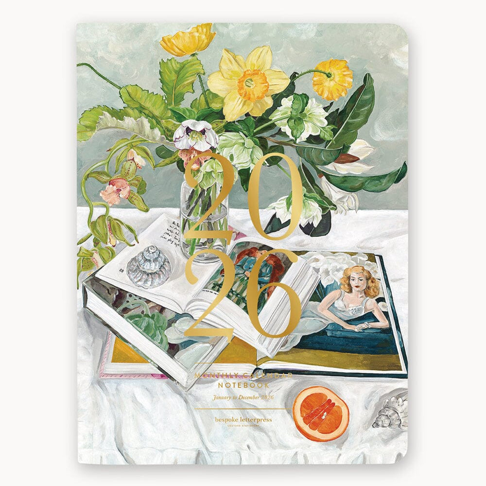 2026 Monthly Calendar Notebook - Pure Apotheca
