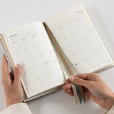 2026 Petite Linen Bound Planner - Dune - Pure Apotheca