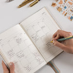 2026 Petite Linen Bound Planner - Dune - Pure Apotheca