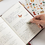 2026 Petite Linen Bound Planner - Mulberry - Pure Apotheca