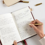 2026 Petite Linen Bound Planner - Mulberry - Pure Apotheca