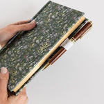 2026 Petite Linen Bound Planner - Summer Perennials - Pure Apotheca