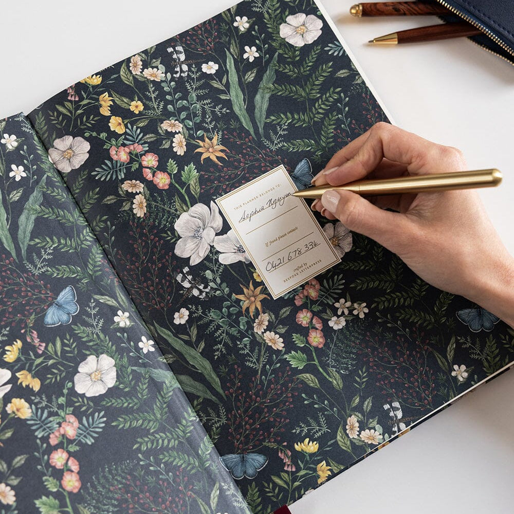 2026 Teachers A4 Planner - Dusk in Bloom - Pure Apotheca