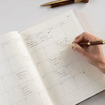 2026 Teachers A4 Planner - Ivory Garden - Pure Apotheca