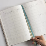 2026 Teachers A4 Planner - Ivory Garden - Pure Apotheca