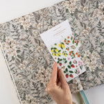 2026 Teachers A4 Planner - Ivory Garden - Pure Apotheca