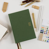 2026 Weekly Academic Student Linen Bound Planner - Finch - Pure Apotheca