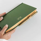 2026 Weekly Academic Student Linen Bound Planner - Finch - Pure Apotheca