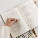 2026 Weekly Academic Student Linen Bound Planner - Finch - Pure Apotheca