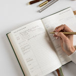 2026 Weekly Academic Student Linen Bound Planner - Finch - Pure Apotheca