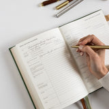 2026 Weekly Academic Student Linen Bound Planner - Finch - Pure Apotheca