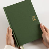 2026 Weekly Academic Student Linen Bound Planner - Finch - Pure Apotheca