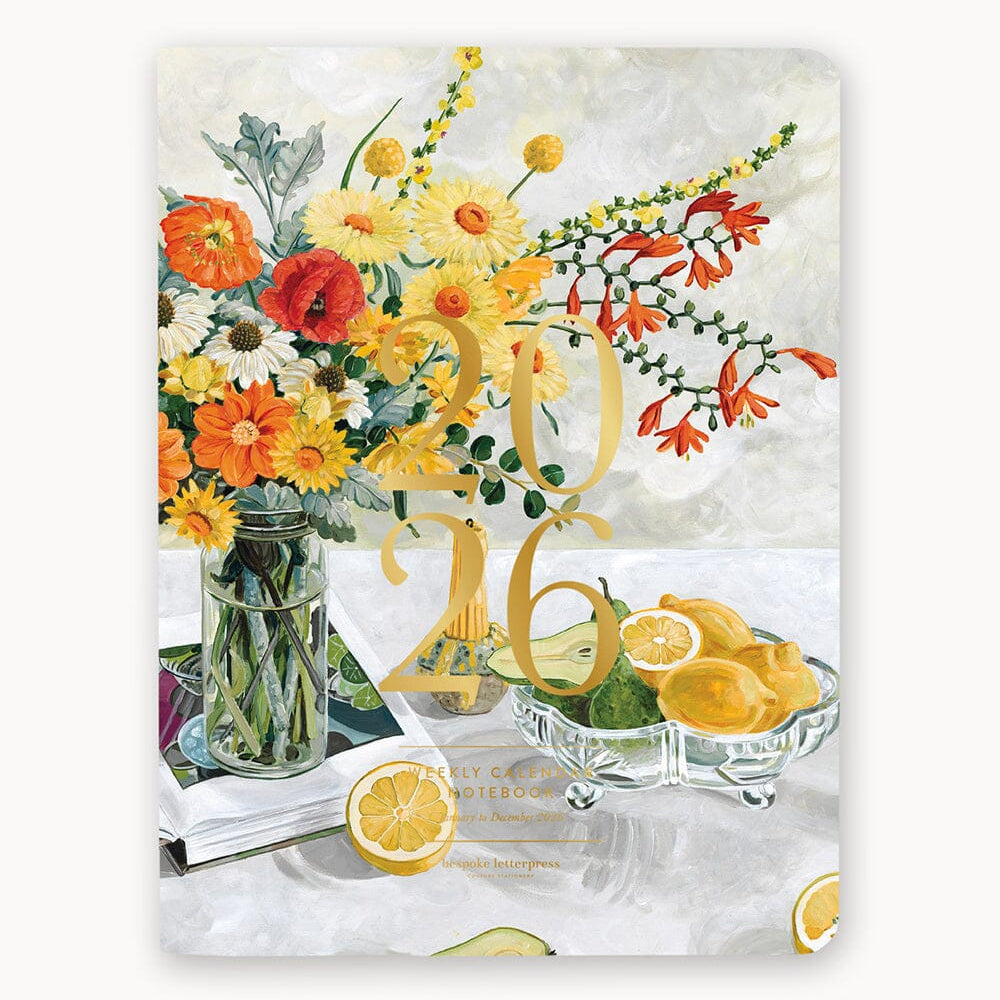 2026 Weekly Calendar Notebook - Pure Apotheca