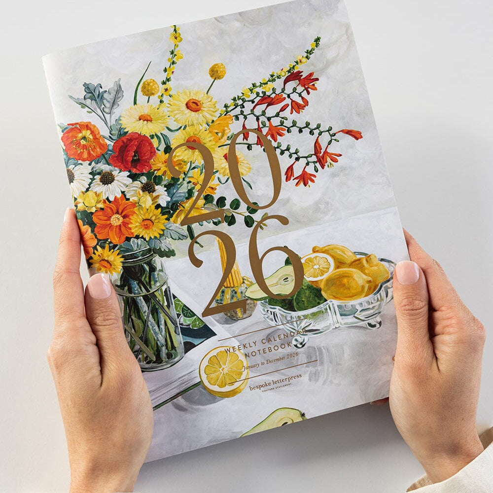 2026 Weekly Calendar Notebook - Pure Apotheca