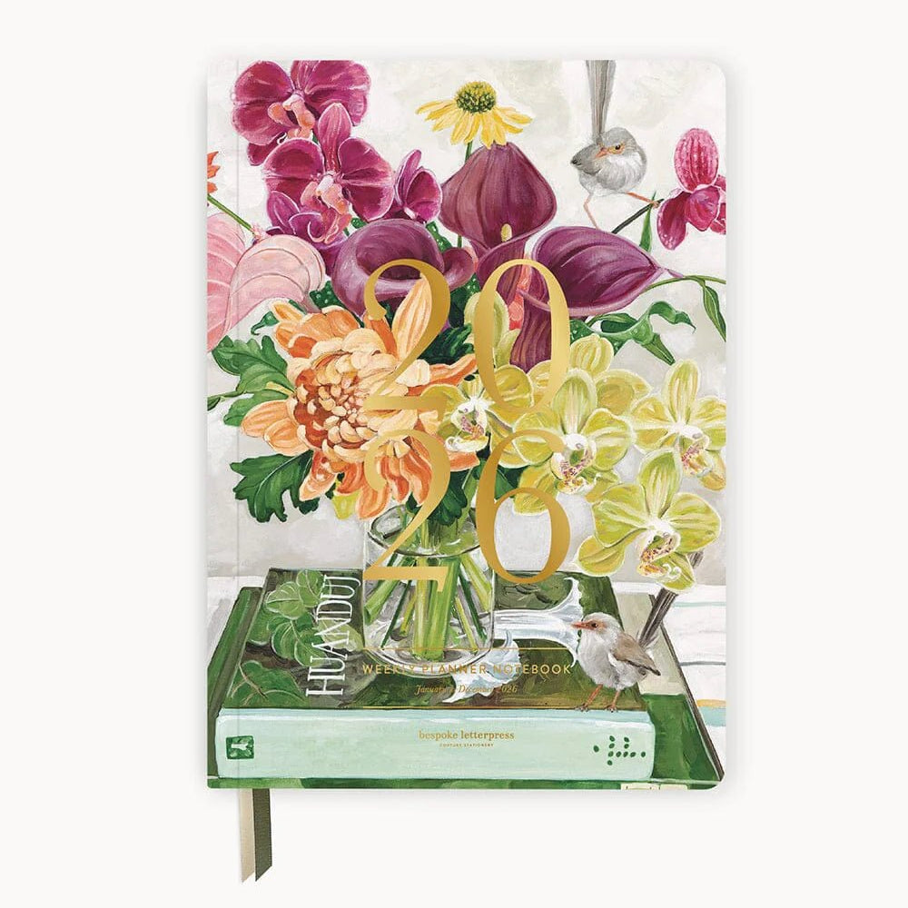 2026 Weekly Planner Notebook - Fairy Wren - Pure Apotheca
