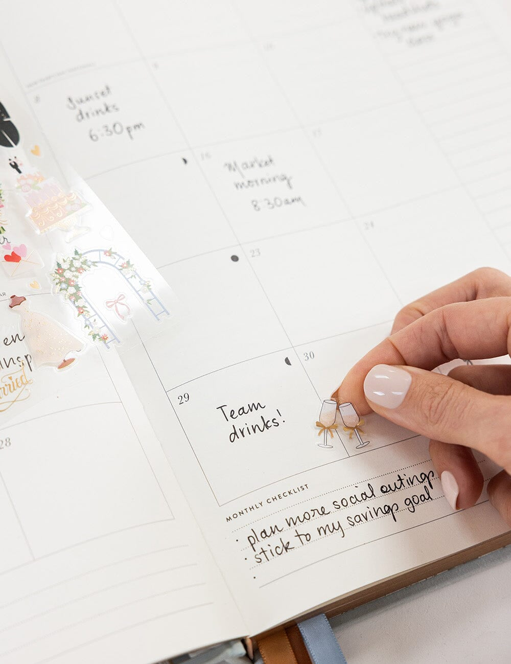 2027 A4 Desktop Planner - Belvedere - Pure Apotheca