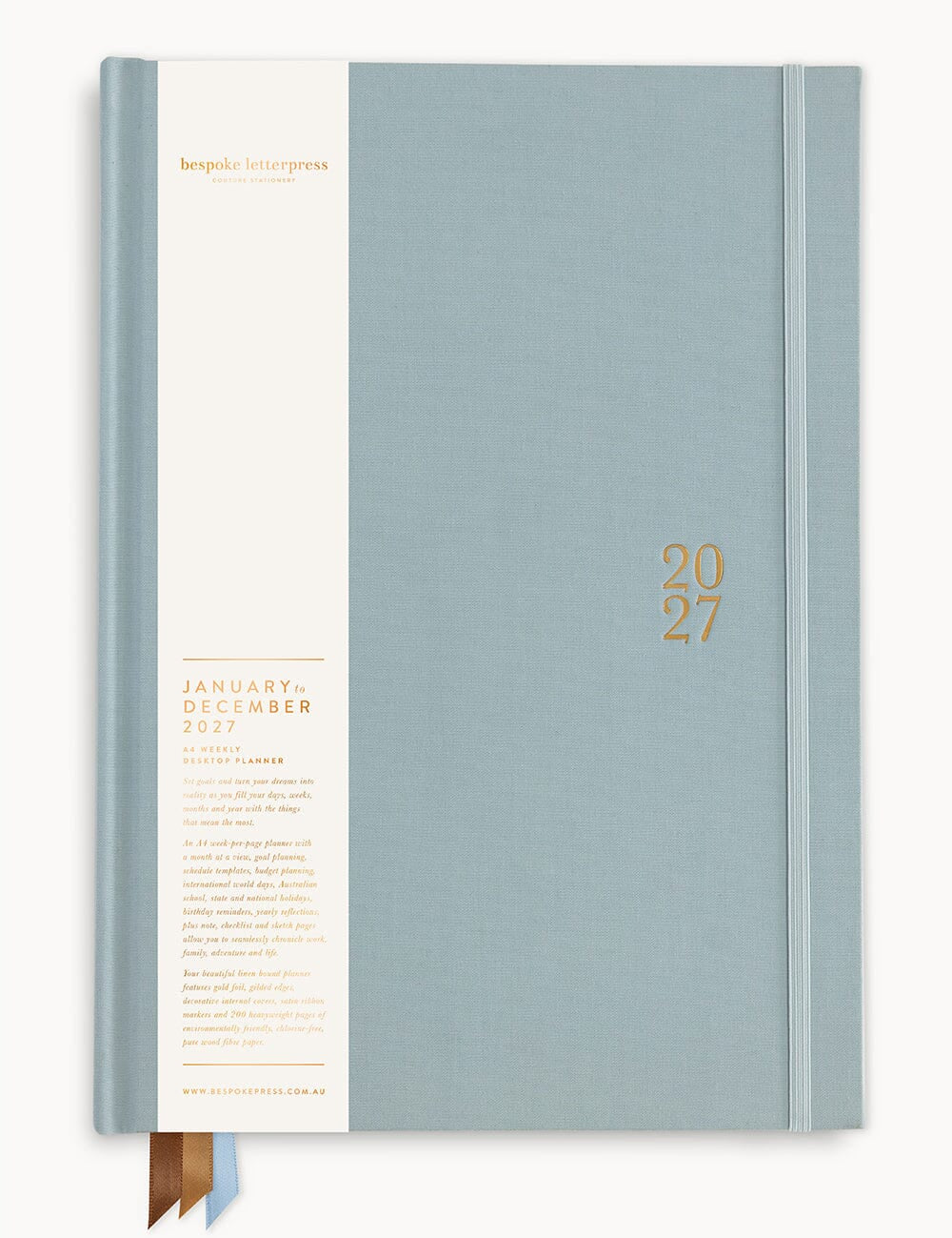 2027 A4 Desktop Planner - Belvedere - Pure Apotheca
