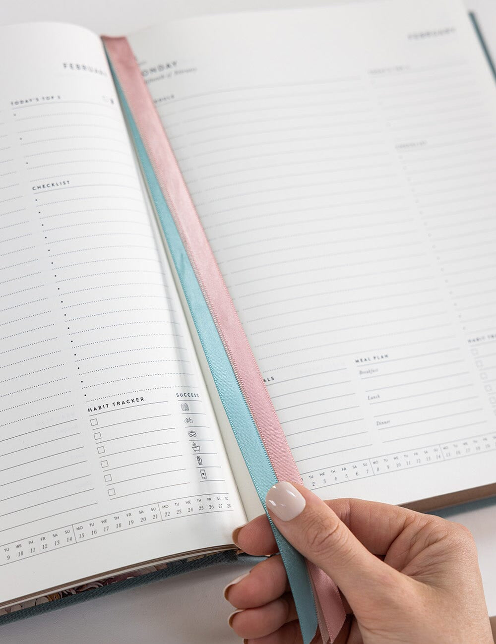 2027 Day to a Page Large Planner - Seaglass - Pure Apotheca