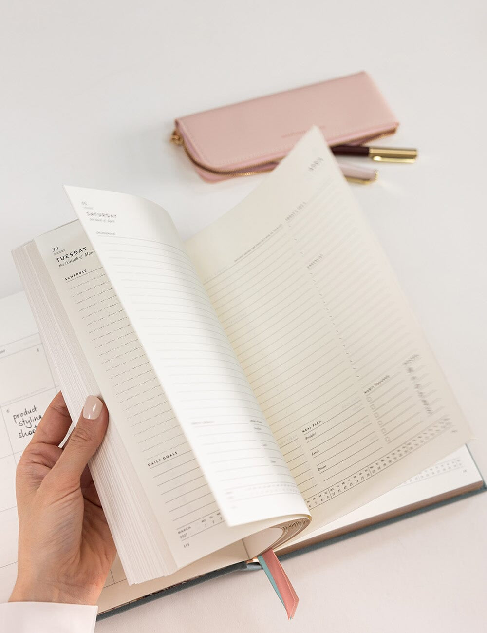 2027 Day to a Page Large Planner - Seaglass - Pure Apotheca