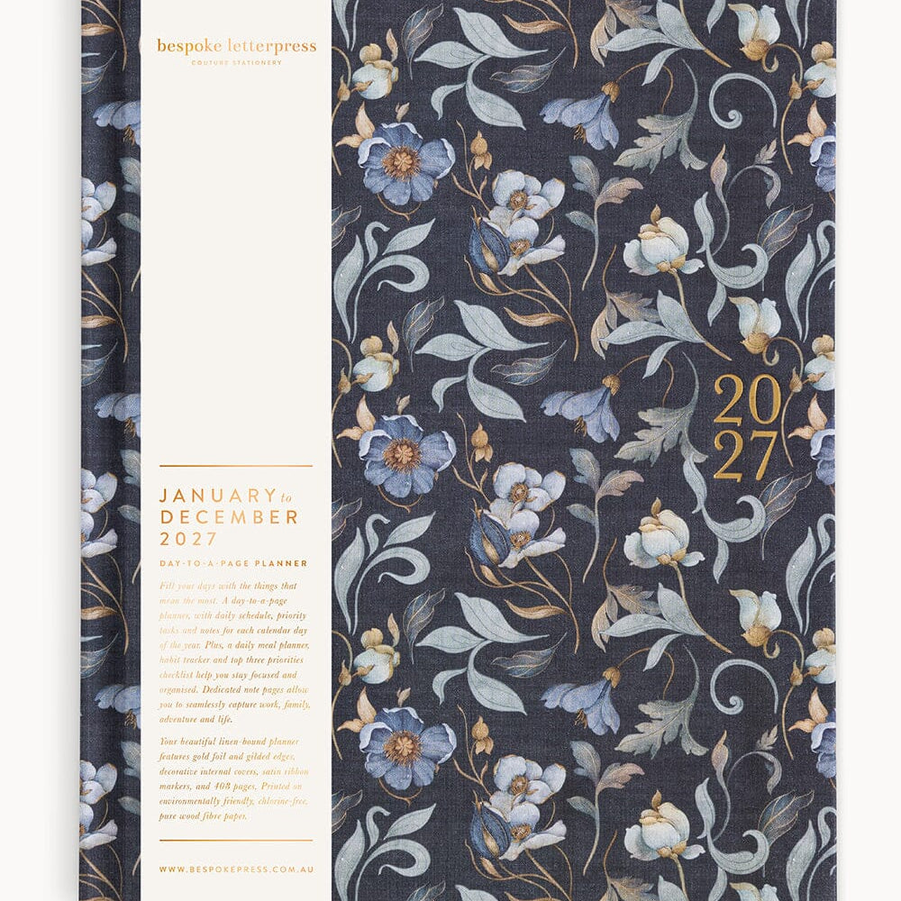 2027 Day to a Page Large Planner - Somerset Estate - Pure Apotheca