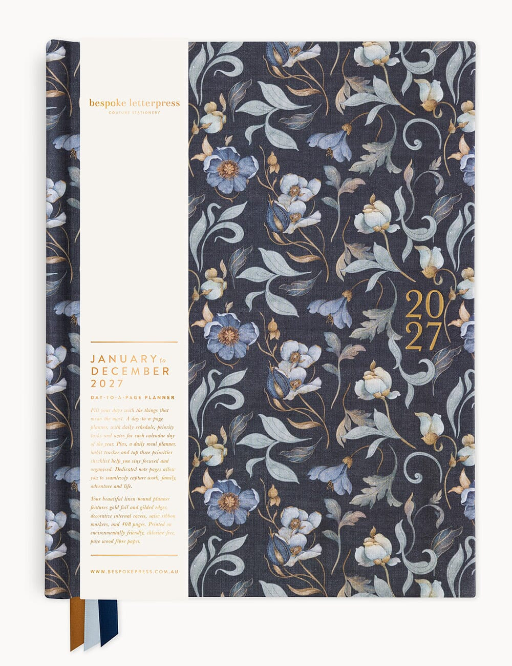 2027 Day to a Page Large Planner - Somerset Estate - Pure Apotheca