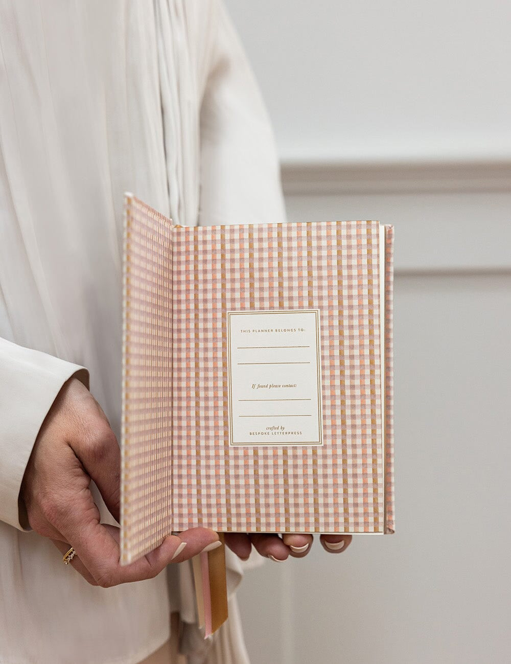 2027 Day to a Page Small Planner - Primrose Gingham - Pure Apotheca