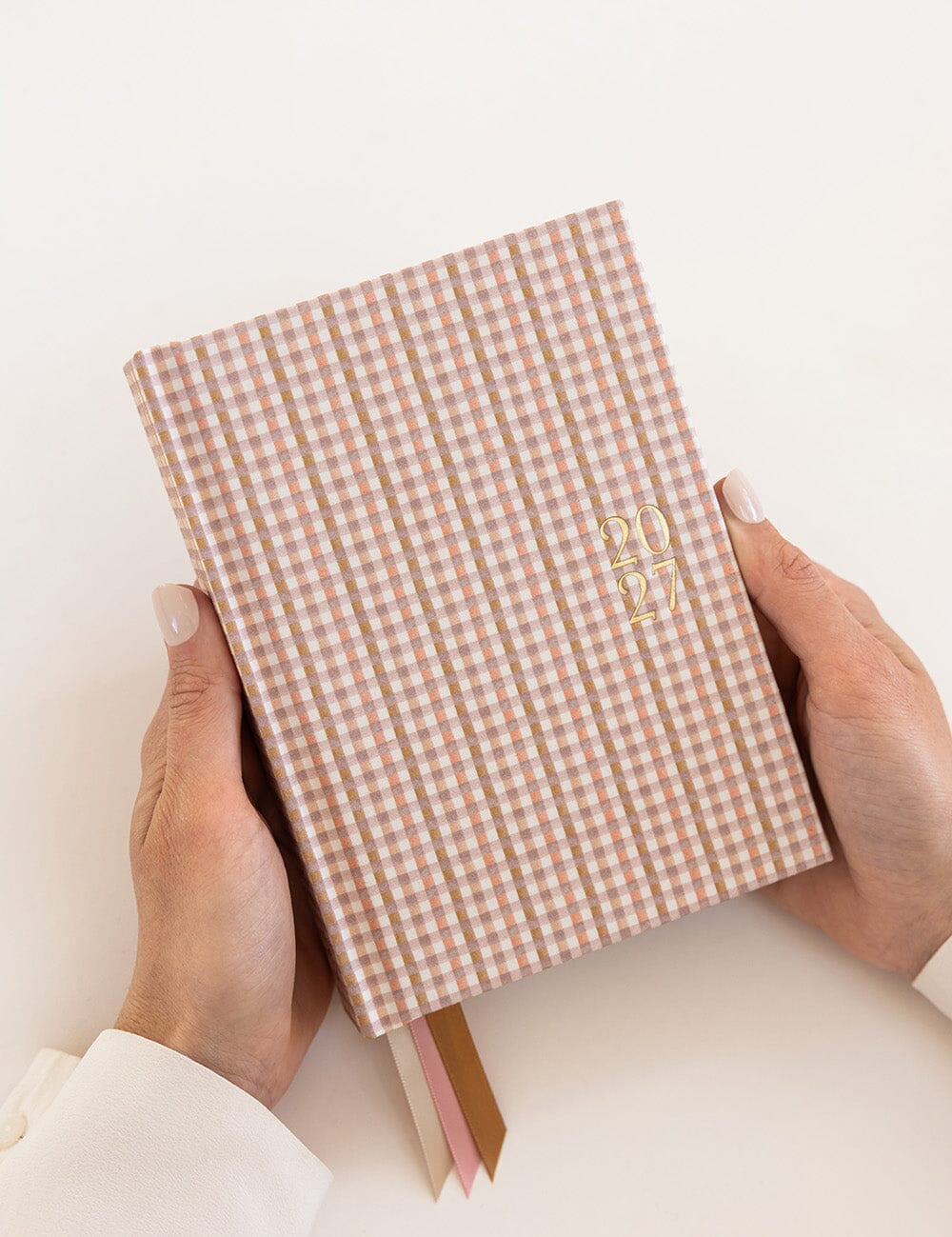 2027 Day to a Page Small Planner - Primrose Gingham - Pure Apotheca