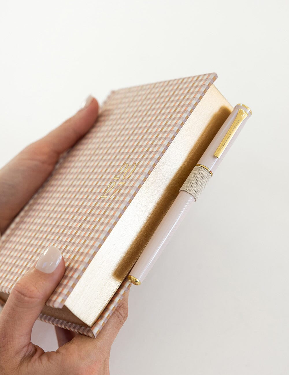 2027 Day to a Page Small Planner - Primrose Gingham - Pure Apotheca